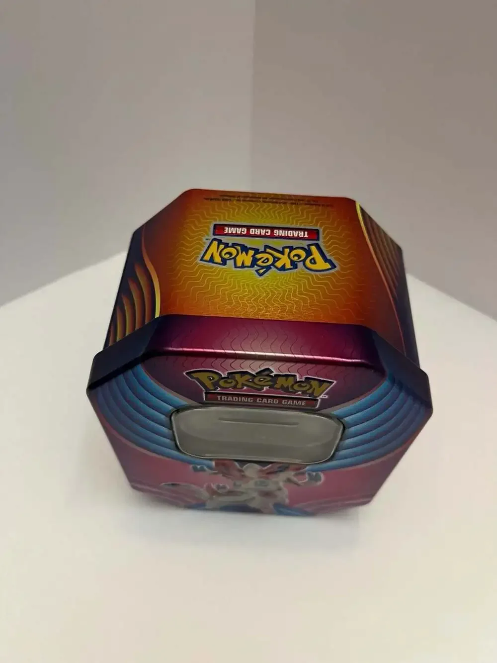 Pokemon TCG Sylveon GX Empty Collector Tin 2018 Metal Storage Box